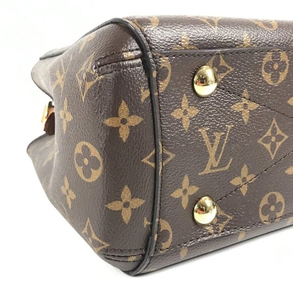 LOUIS VUITTON M41055 Monogram MontaigneBB Shoulder Bag Tote Bag Hand Bag - Picture 4 of 16